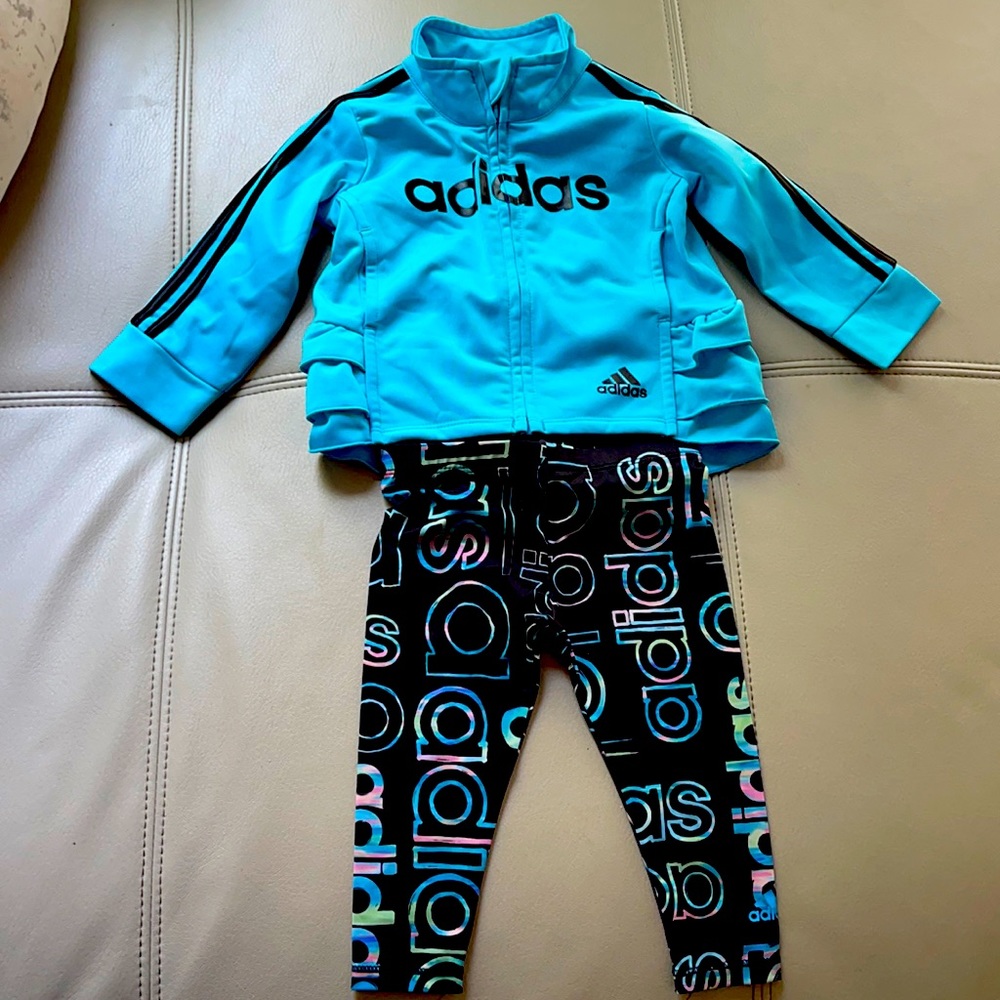 Baby Girl Adidas Set